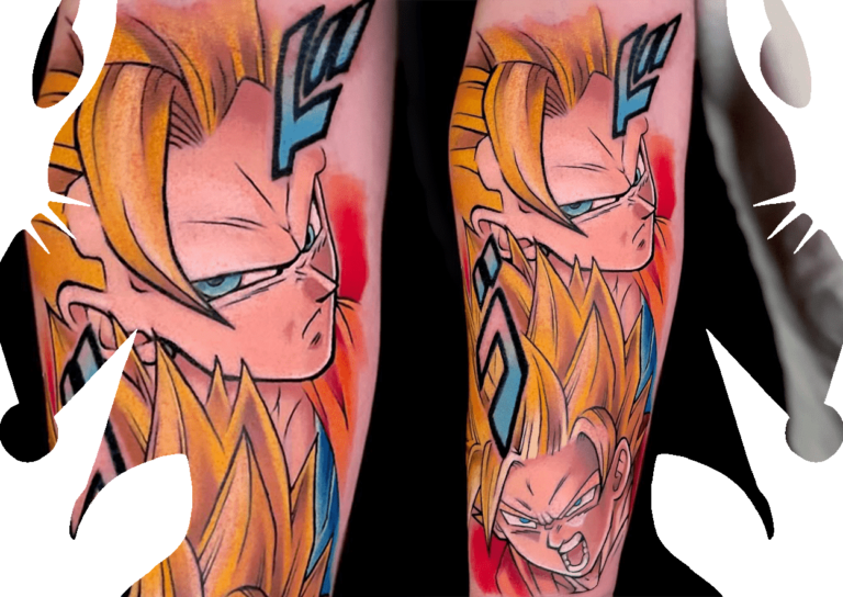 anime tattoo