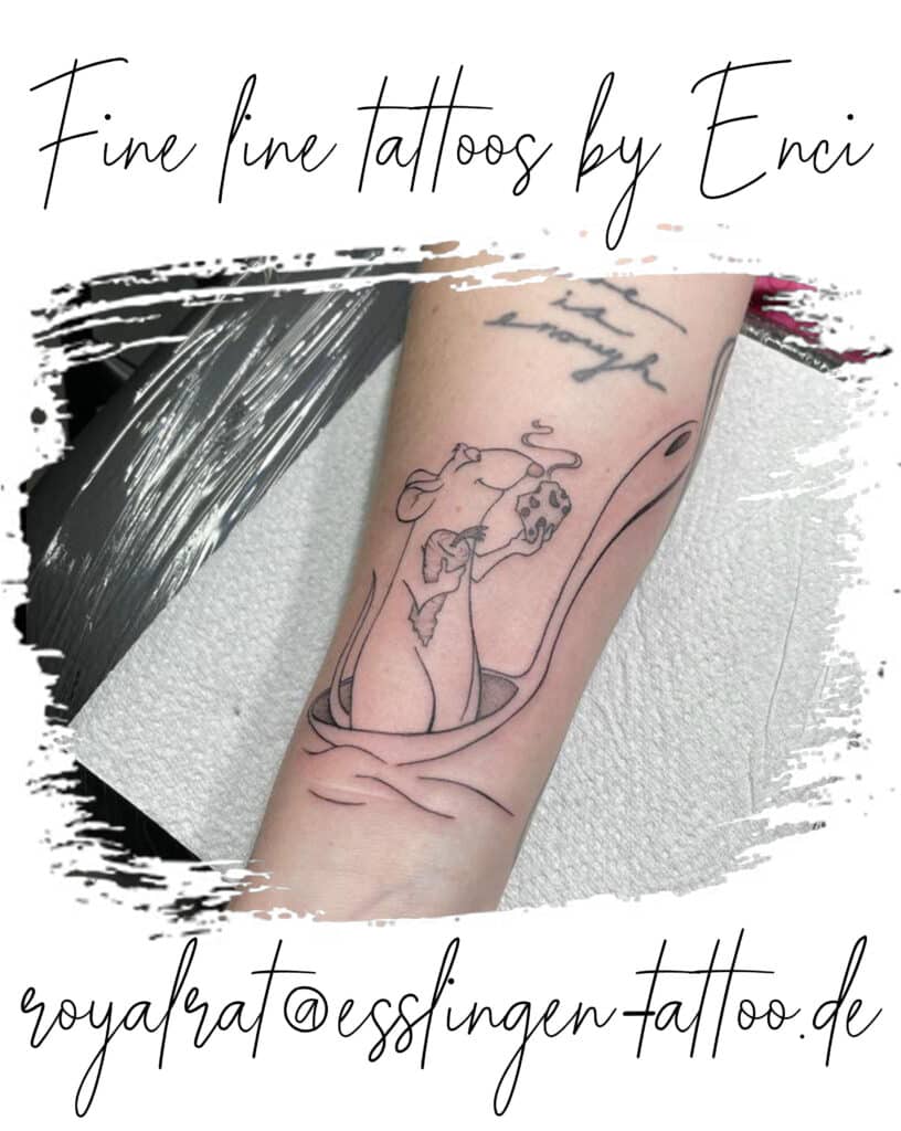 fine line tattoo