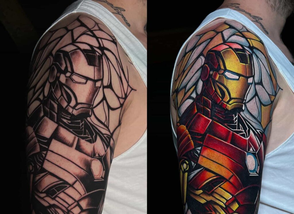 ironman tattoo