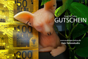 Our creative and unique tattoo gift cards, available in the tattoo studio.