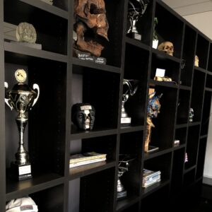 Joe and Enci winning awards artists, this is our tattoo studio esslingen stuttgart