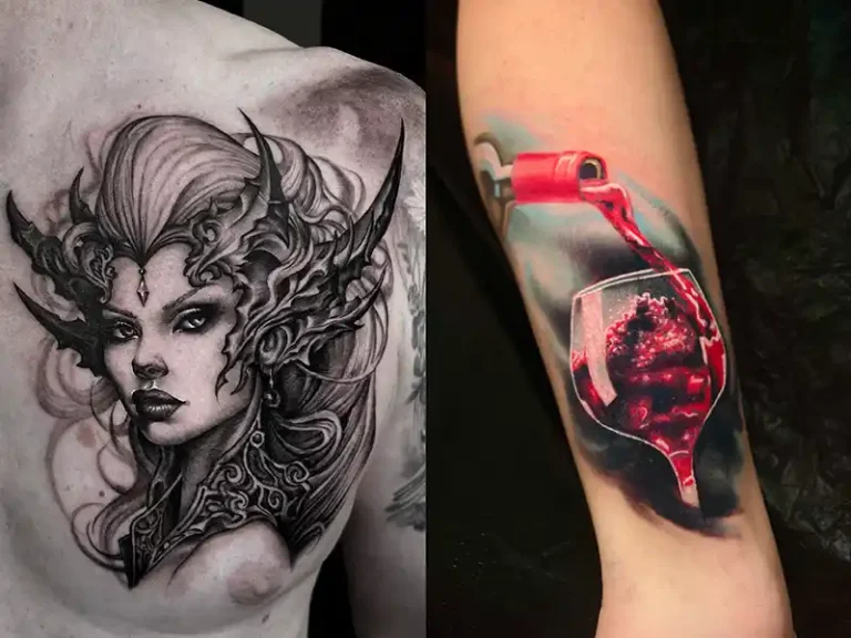 realistische tattoos stuttgart und esslingen fntasy and wine