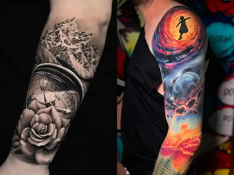realistische tattoos stuttgart und esslingen rose and universe